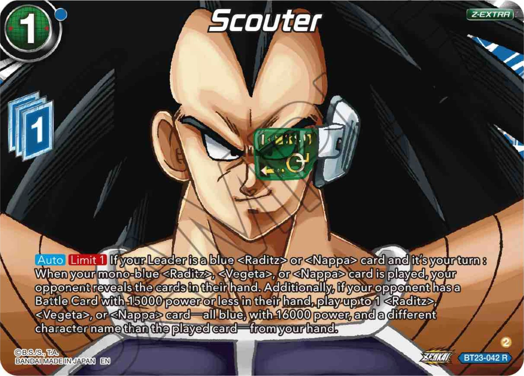 Scouter 「BT23-042」「EN」