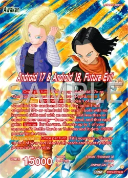 Android 17 & Android 18 #BT23-002 · Dragon Ball Super: Masters