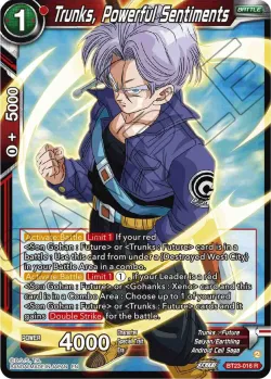 Trunks, Powerful Sentiments #BT23-016 · Dragon Ball Super: Masters