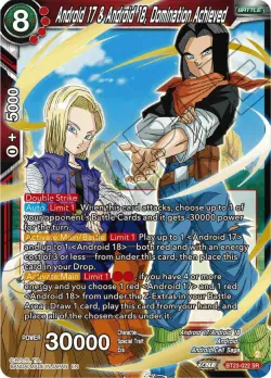 Android 17 & Android 18, Domination Achieved #BT23-022 · Dragon Ball Super: Masters