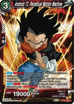 Android 17, Perpetual Motion Machine #BT23-024 · Dragon Ball Super: Masters