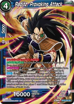 Raditz, Provoking Attack #BT23-055 · Dragon Ball Super: Masters