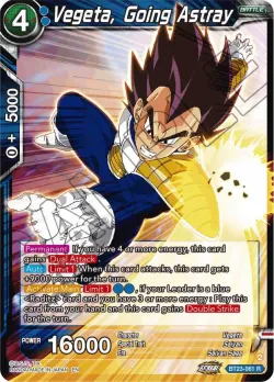 Vegeta, Going Astray #BT23-061 · Dragon Ball Super: Masters