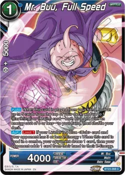 Mr. Buu, Full Speed #BT23-068 · Dragon Ball Super: Masters