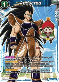 Abducted #BT23-070 · Dragon Ball Super: Masters