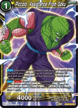 Piccolo, Assistance From Goku 「BT23-116」「EN」