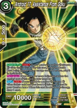 Android 17, Assistance From Goku 「BT23-118」「EN」