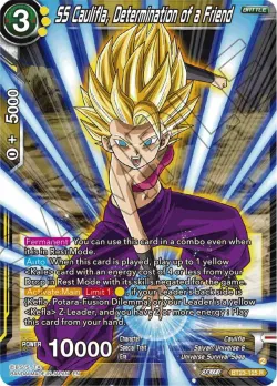 SS Caulifla, Determination of a Friend 「BT23-125」「EN」