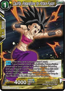 Caulifla, Preparations for Potara-Fusion 「BT23-126」「EN」