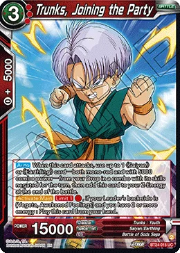 Trunks, Joining the Party 「BT24-015」「EN」
