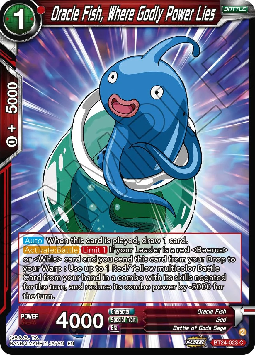 Oracle Fish, Where Godly Power Lies 「BT24-023」「EN」