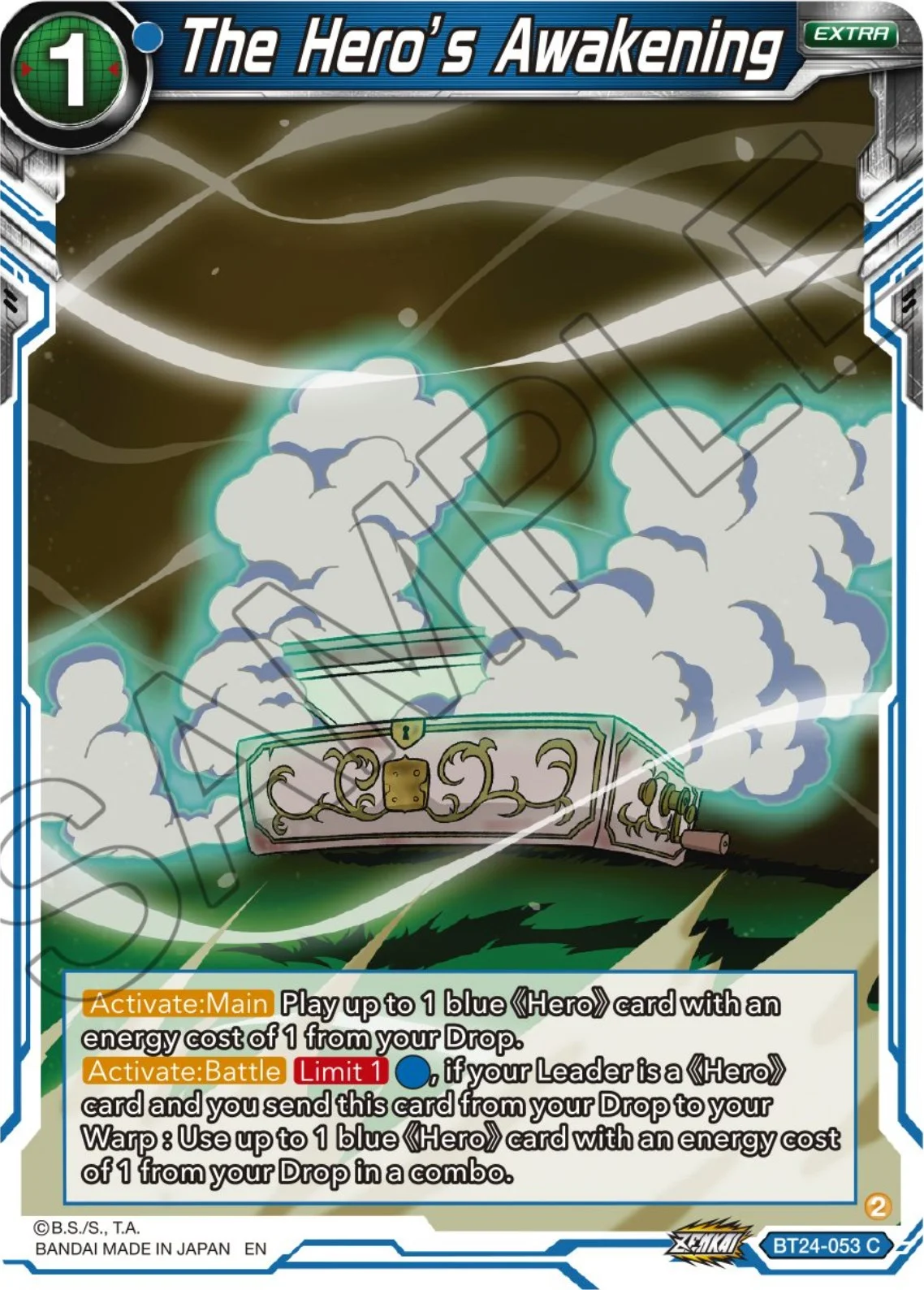 The Hero’s Awakening 「BT24-053」「EN」