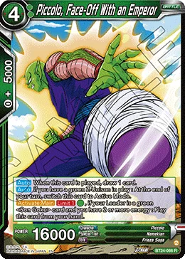 Piccolo, Face-Off With an Emperor 「BT24-066」「EN」