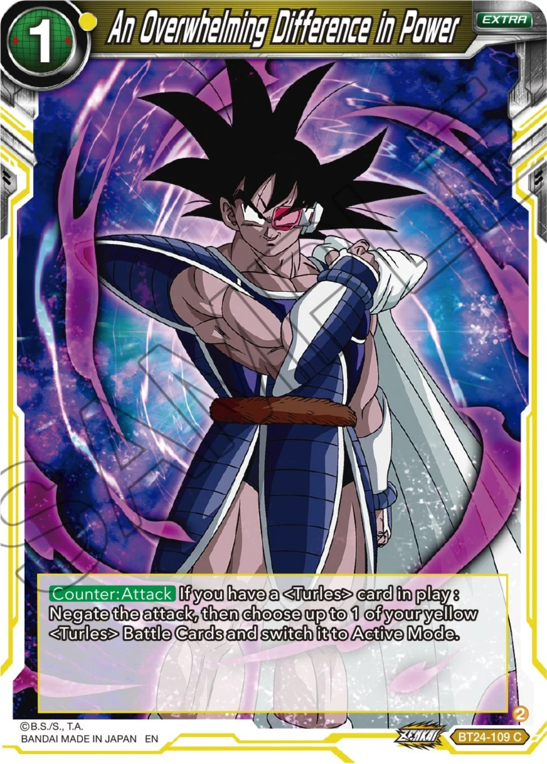 An Overwhelming Difference in Power 「BT24-109」「EN」