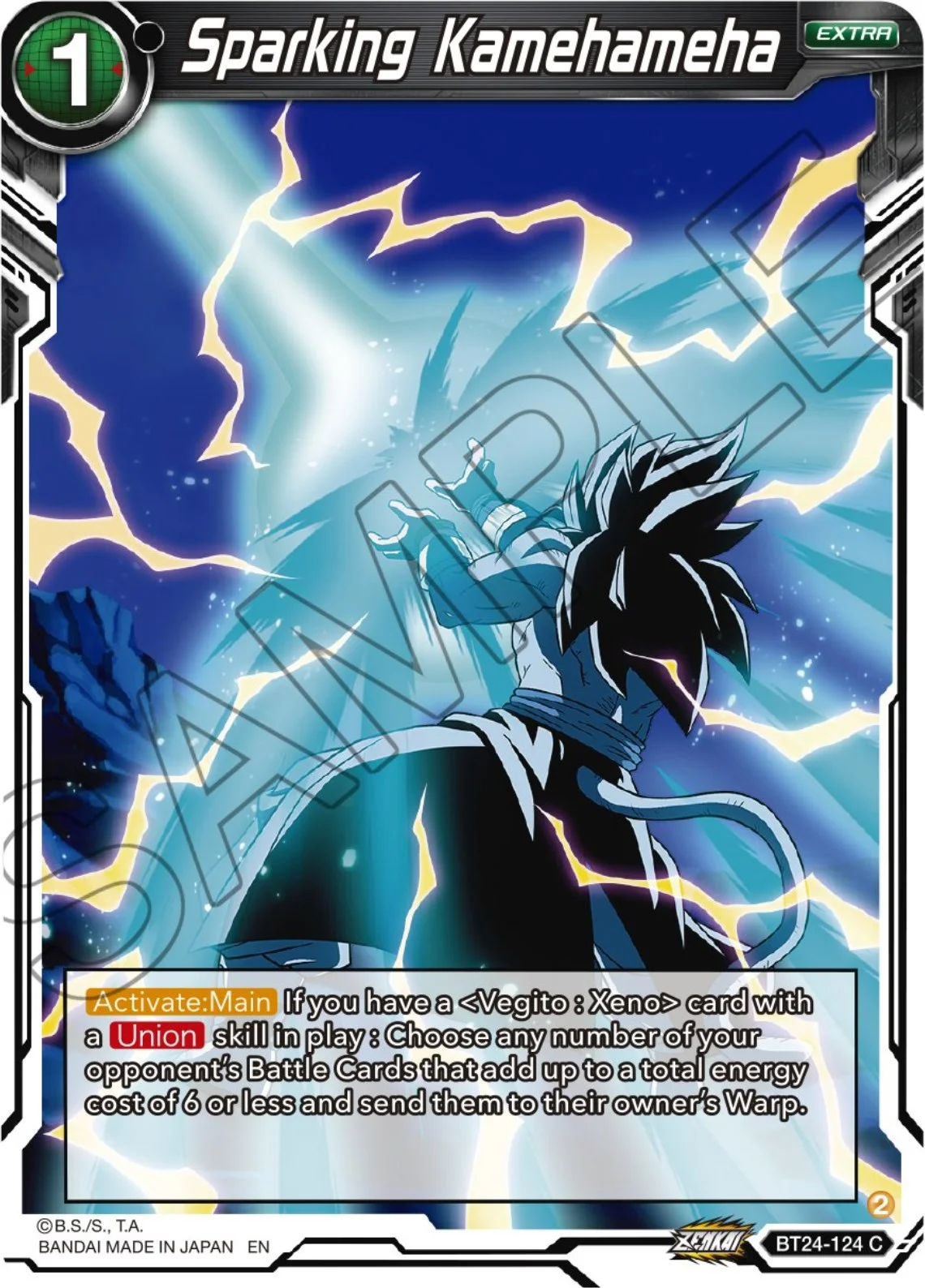 Sparking Kamehameha 「BT24-124」「EN」