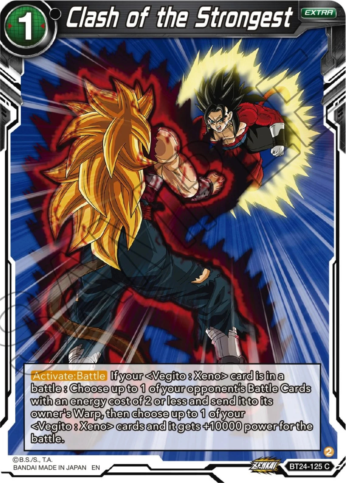 Clash of the Strongest 「BT24-125」「EN」