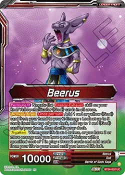 Beerus #BT24-002 · Dragon Ball Super: Masters