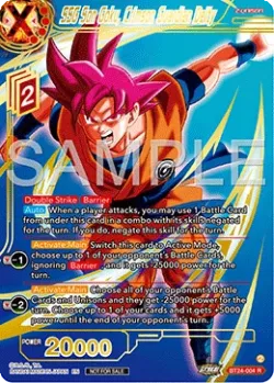 SSG Son Goku, Crimson Guardian Deity #BT24-004_PR04 · Dragon Ball Super: Masters
