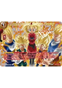 Concentrated Saiyan Power #BT24-007_PR02 · Dragon Ball Super: Masters