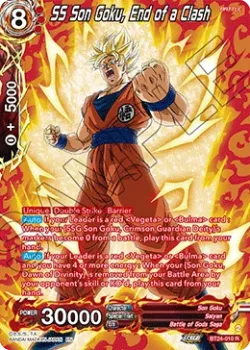 SS Son Goku, End of a Clash #BT24-010_PR · Dragon Ball Super: Masters