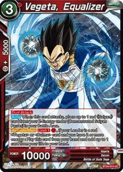 Vegeta, Equalizer #BT24-014 · Dragon Ball Super: Masters