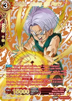 Trunks, Joining the Party #BT24-015_PR02 · Dragon Ball Super: Masters