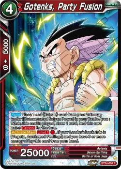 Gotenks, Party Fusion #BT24-016 · Dragon Ball Super: Masters