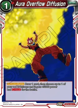 Aura Overflow Diffusion #BT24-024 · Dragon Ball Super: Masters