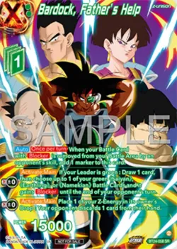 Bardock, Father’s Help #BT24-058_PR · Dragon Ball Super: Masters