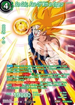Son Goku, Face-Off With an Emperor #BT24-063_PR02 · Dragon Ball Super: Masters