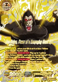 Son Gohan, Power of a Rampaging Great Ape #BT24-081_PR02 · Dragon Ball Super: Masters