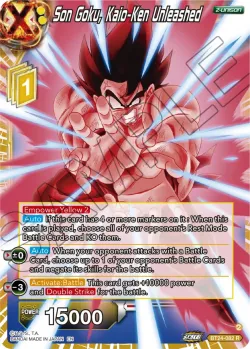 Son Goku, Kaio-Ken Unleashed #BT24-082_PR · Dragon Ball Super: Masters