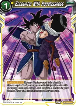 Encounter With Hopelessness #BT24-111 · Dragon Ball Super: Masters