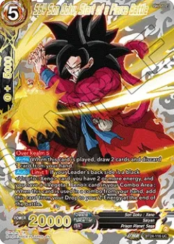 SS4 Son Goku, Start of a Fierce Battle #BT24-116_PR02 · Dragon Ball Super: Masters