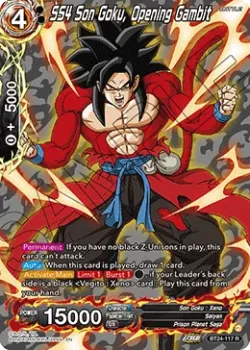 SS4 Son Goku, Opening Gambit 「BT24-117_PR」「EN」