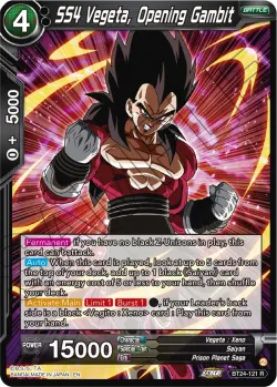SS4 Vegeta, Opening Gambit 「BT24-121」「EN」