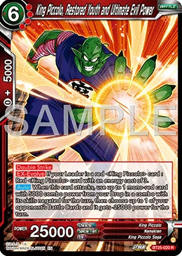 King Piccolo, Restored Youth and Ultimate Evil Power 「BT25-020」「EN」