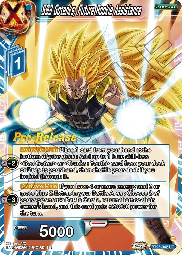 SS3 Gotenks, Future Rookie Assistance 「BT25-042」「EN」