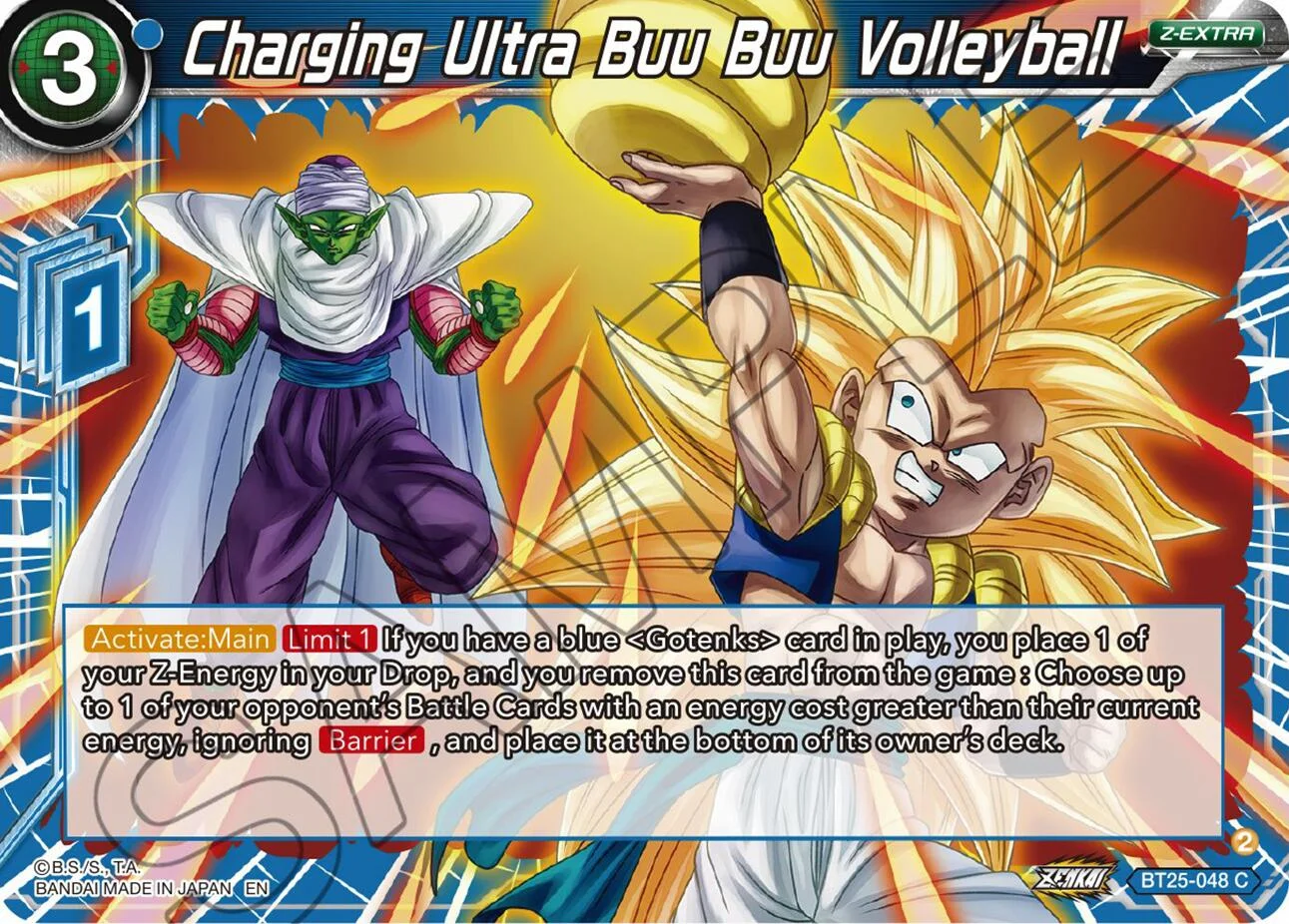 Charging Ultra Buu Buu Volleyball 「BT25-048」「EN」
