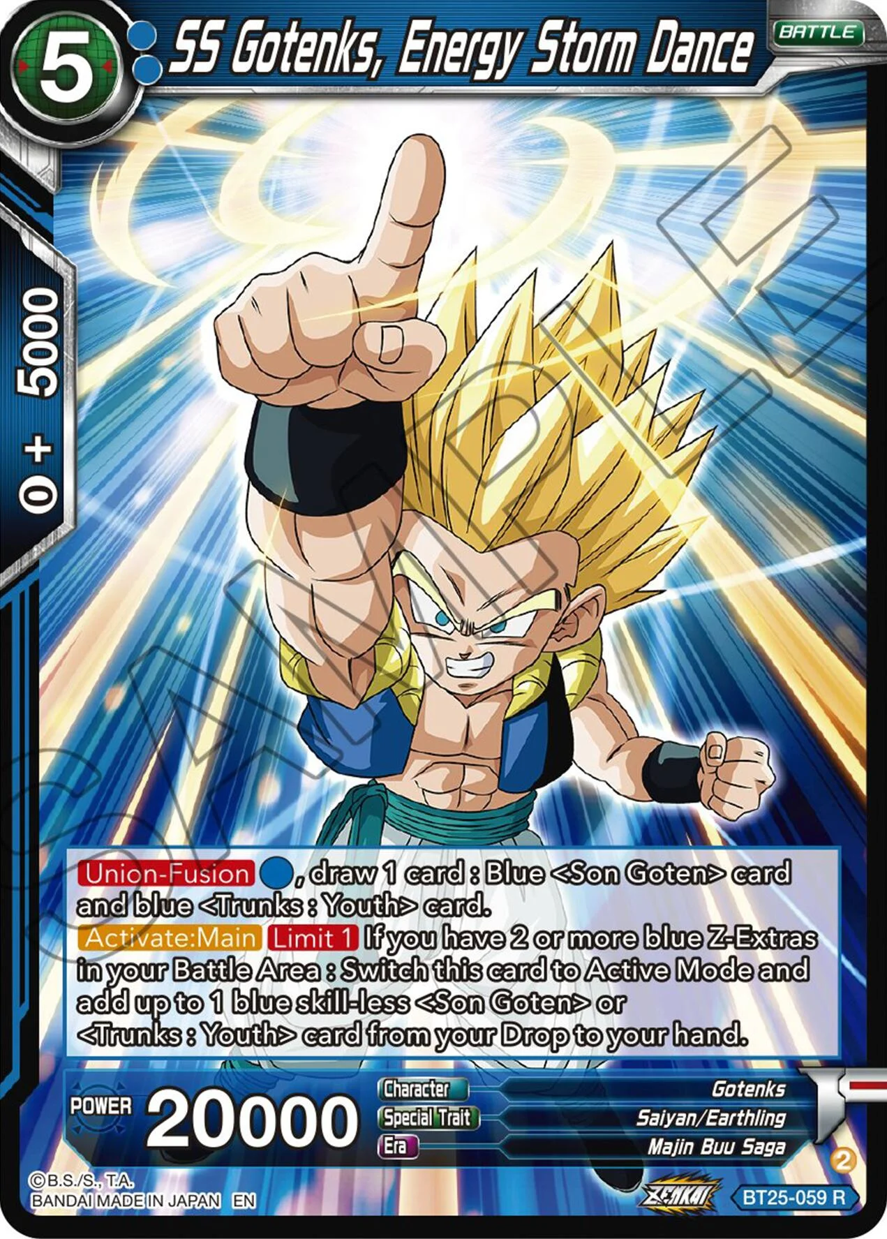 SS Gotenks, Energy Storm Dance 「BT25-059」「EN」