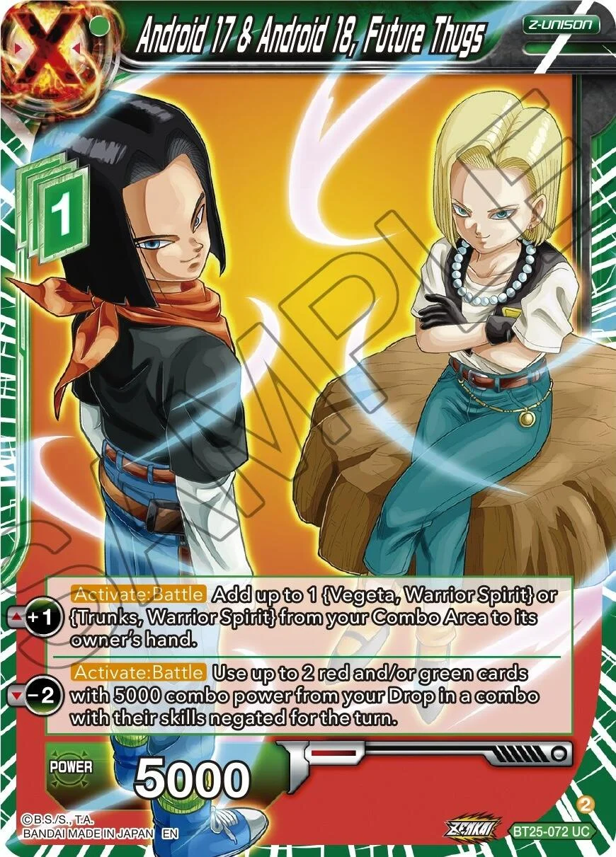 Android 17 & Android 18, Future Thugs 「BT25-072」「EN」