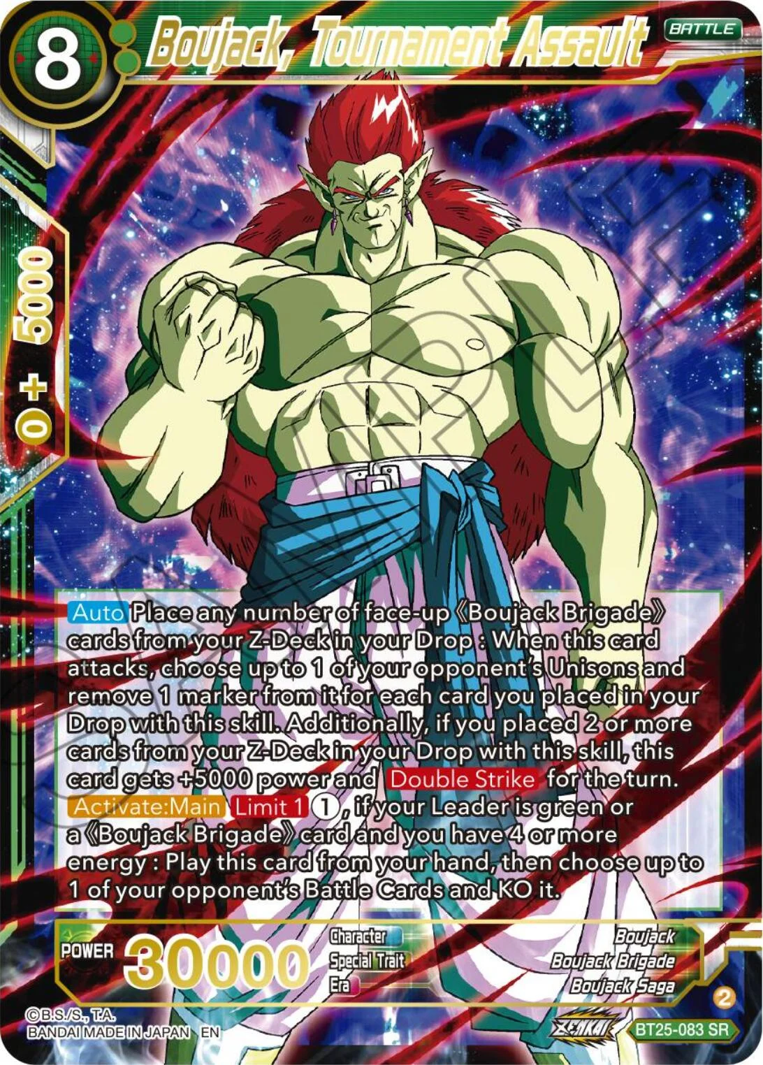 Boujack, Tournament Assault 「BT25-083_SPR」「EN」
