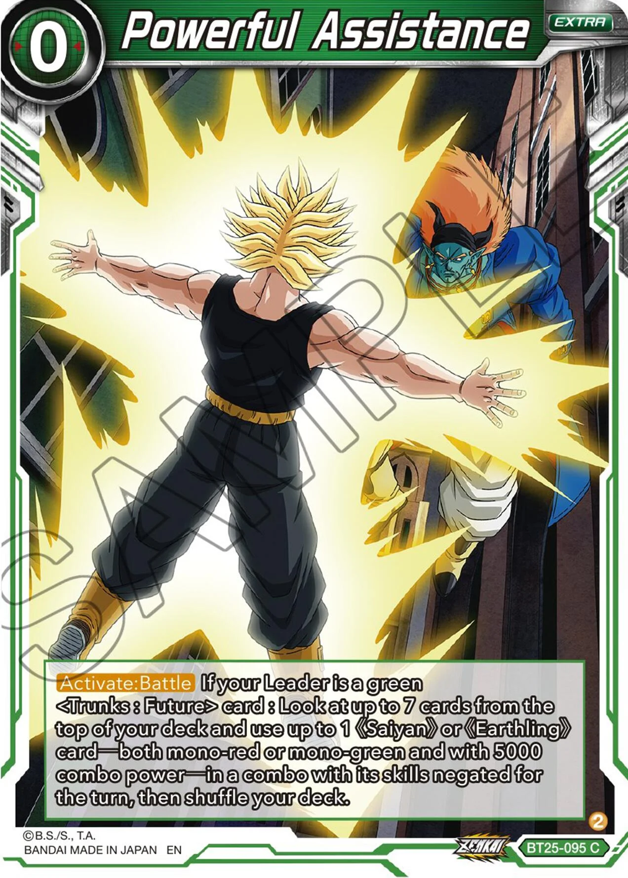 Powerful Assistance 「BT25-095」「EN」