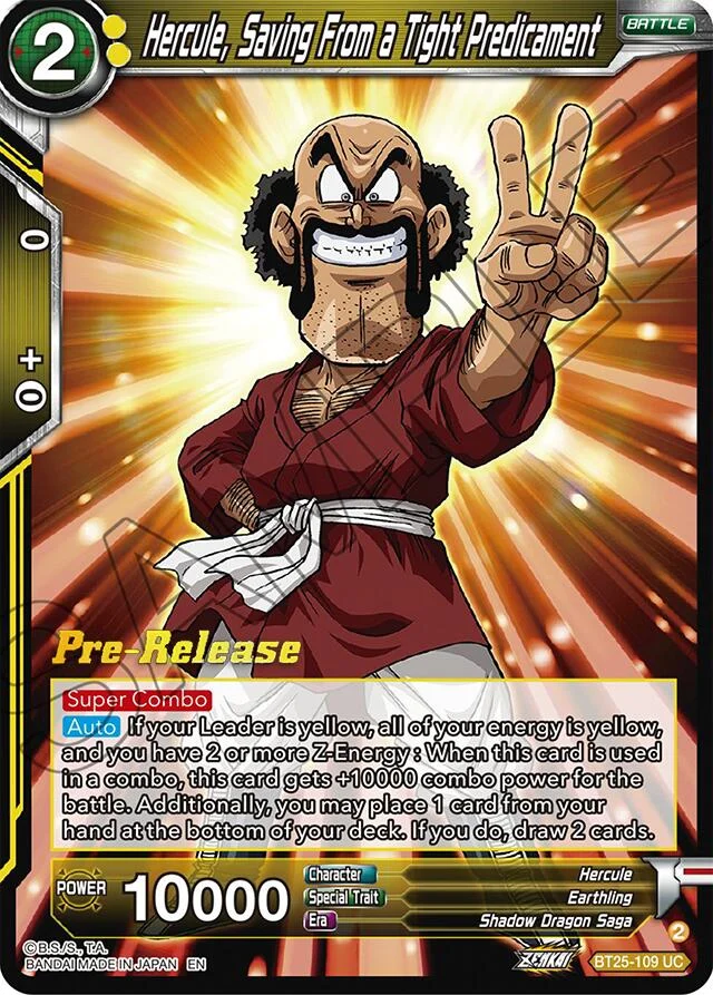 Hercule, Saving From a Tight Predicament 「BT25-109」「EN」