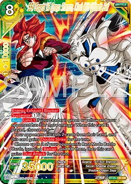 SS4 Gogeta VS Omega Shenron, Clash With Ultimate Evil Z08 BT25-137