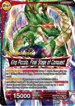 King Piccolo #BT25-002 · Dragon Ball Super: Masters