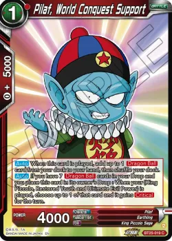 Pilaf, World Conquest Support #BT25-019 · Dragon Ball Super: Masters