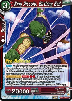 King Piccolo, Birthing Evil #BT25-022 · Dragon Ball Super: Masters