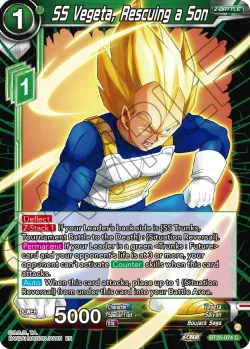 Vegeta, Rescuing a Son #BT25-074 · Dragon Ball Super: Masters