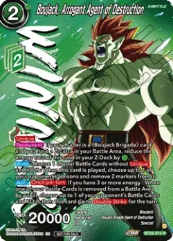 Boujack, Arrogant Agent of Destruction #BT25-075_PR02 · Dragon Ball Super: Masters
